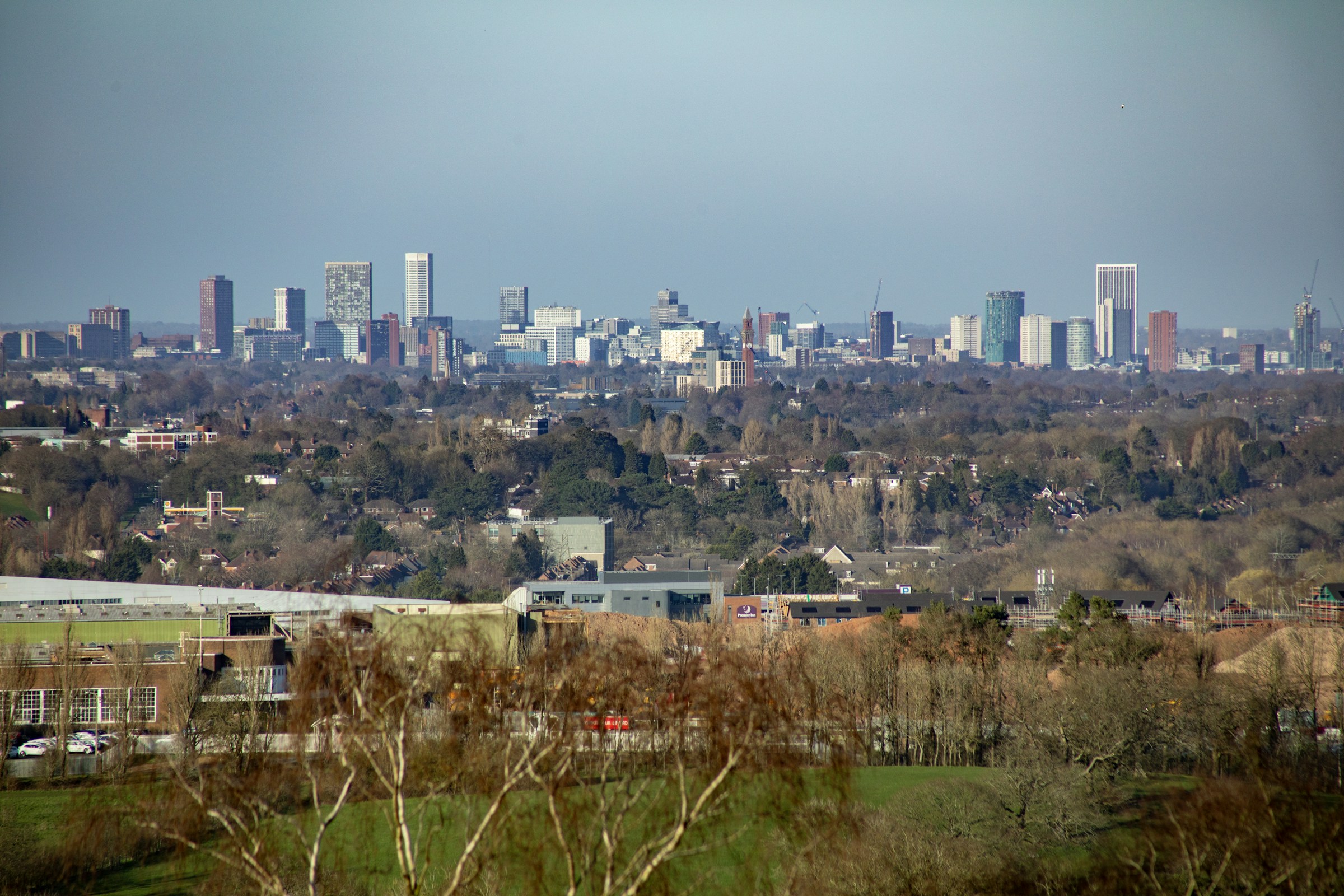 Birmingham hotel area