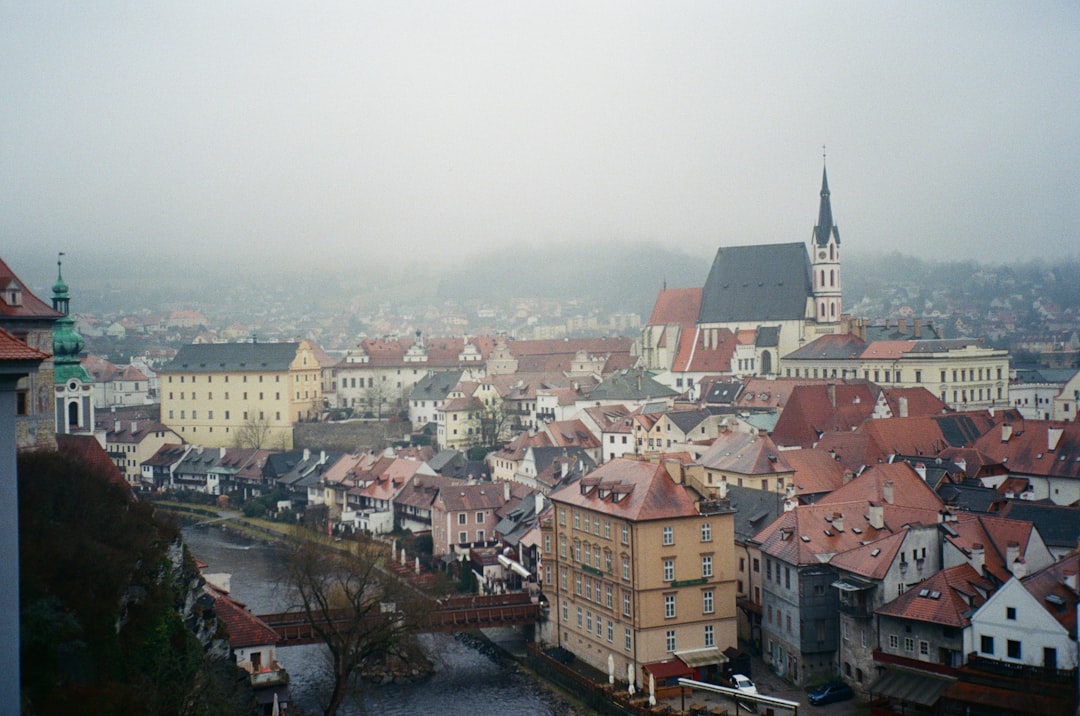 Cesky Krumlov hotel area