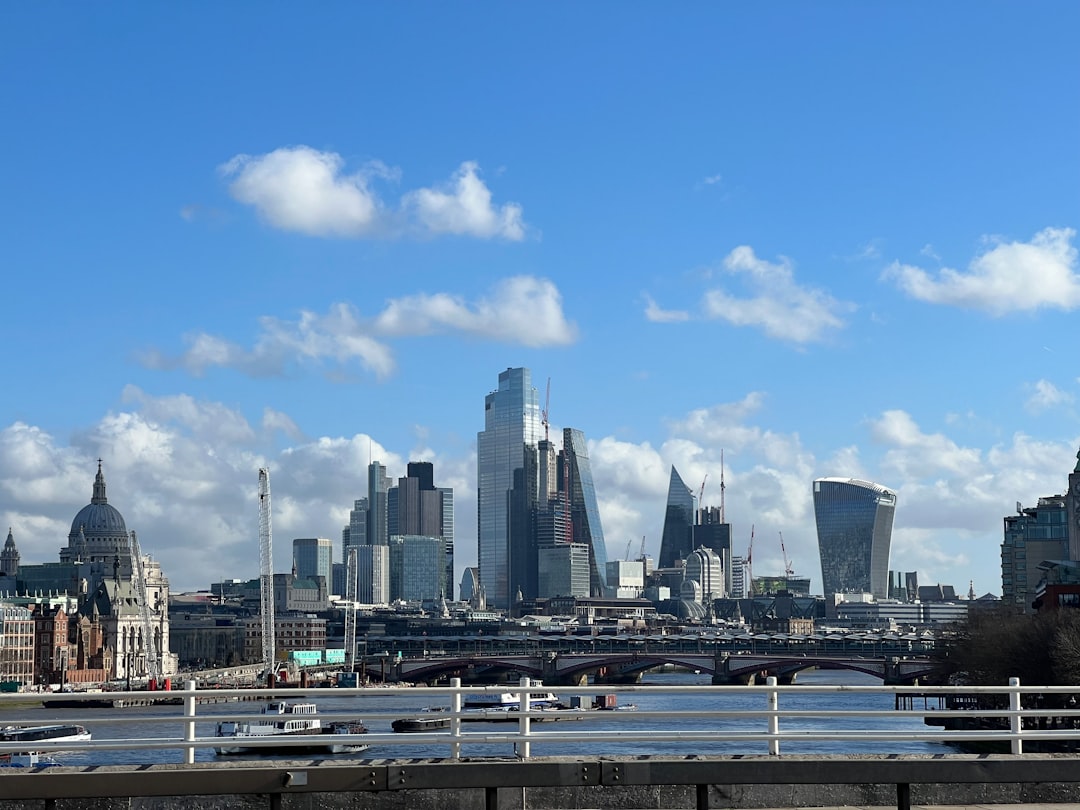 a view of a city from across the river
